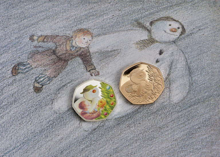 Hidden gold coin waiting to be found in Royal Mint’s Snowman advent ...