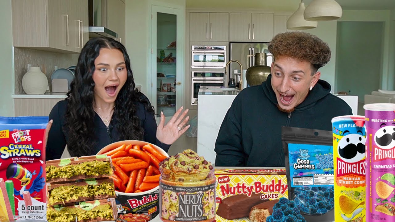 I tried 5 viral TikTok snacks, ranked
