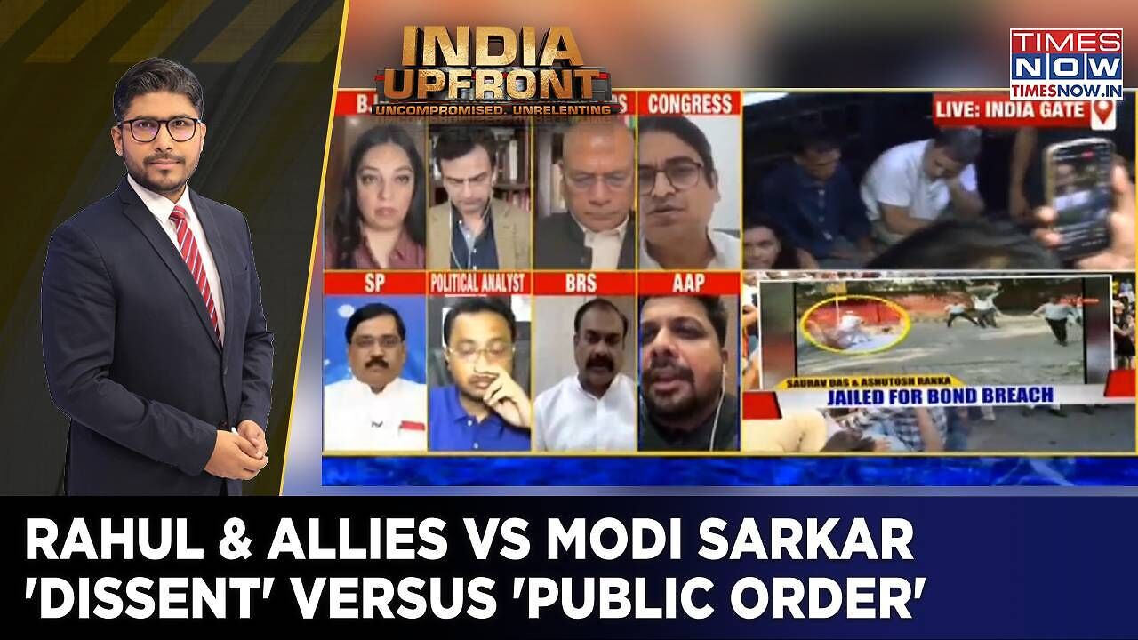 Rahul vs Modi govt | 'Dissent' vs 'Public order' | 2 CJP netas in jail ...