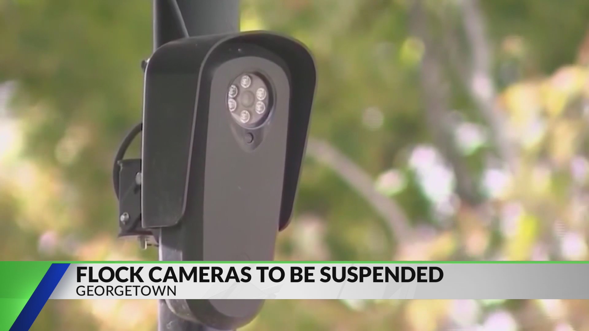 Georgetown city council reaches majority vote to suspend Flock camera use