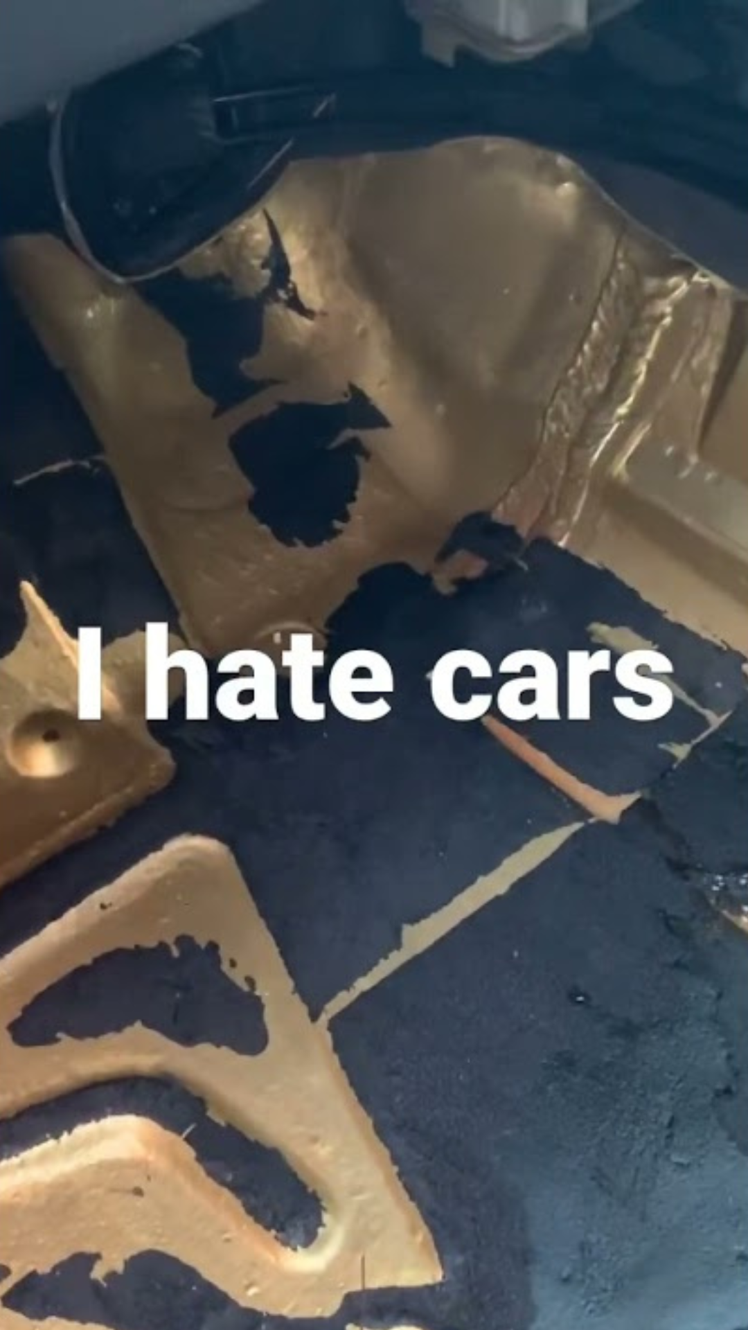 Car leak repairs reveal a possible heater matrix failure