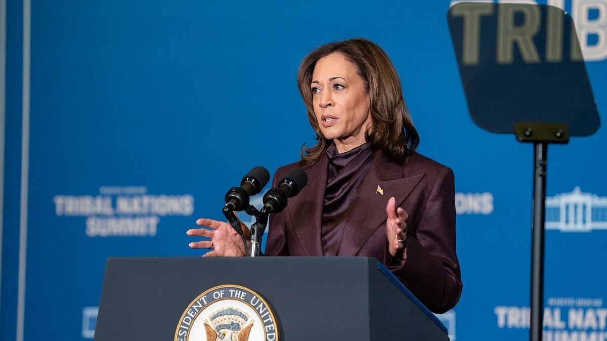 Poll: Two years out, Harris remains frontrunner in 2028 presidential ...