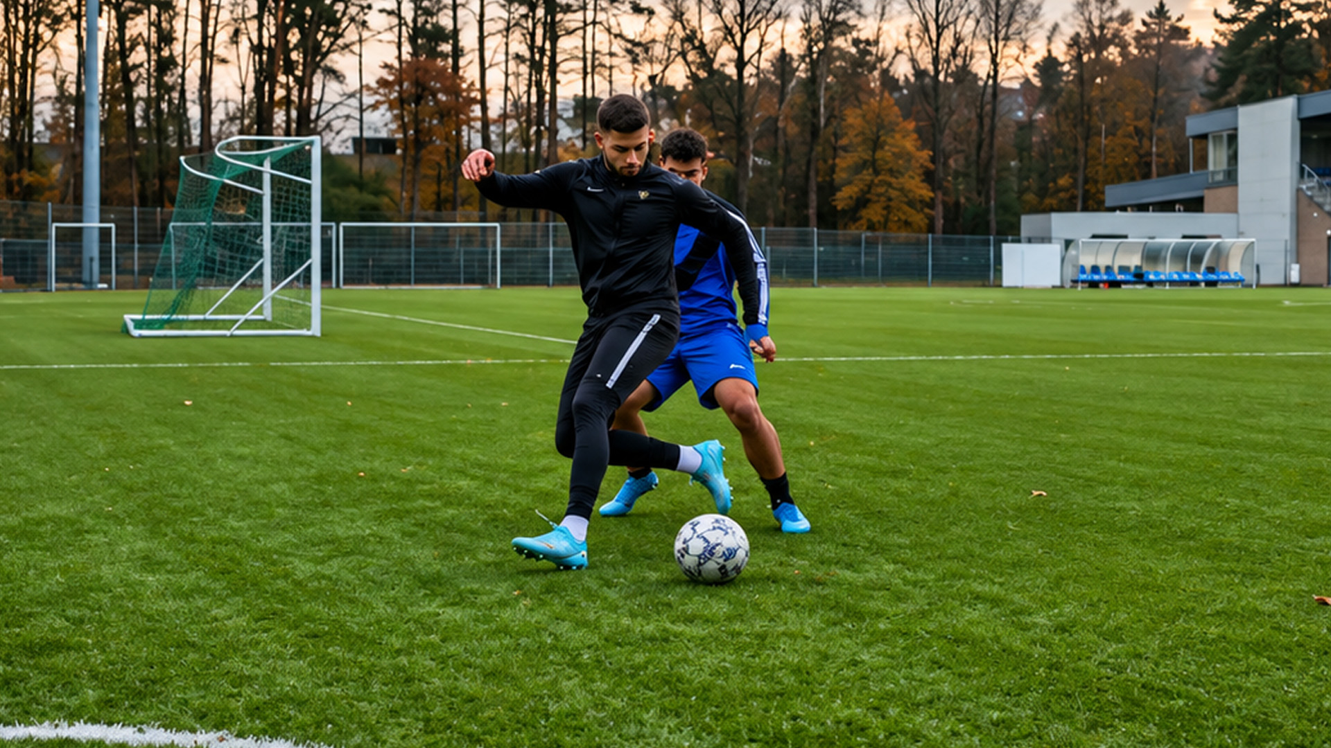 This Neymar style skill escapes the corner trap easily