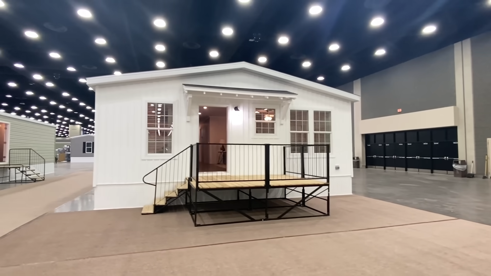 This smaller mobile home is a hidden gem!