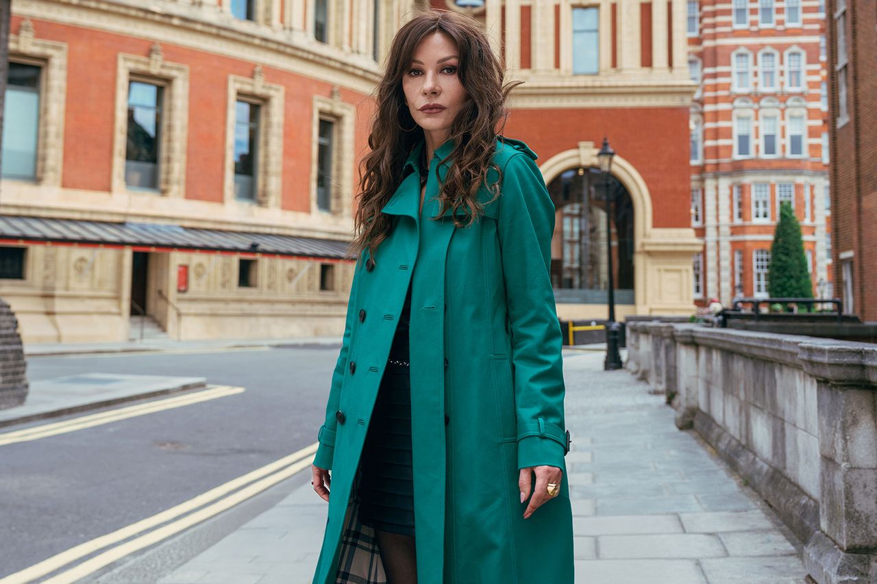 Catherine Zeta-Jones gets emotional filming Kill Jackie in her Welsh ...