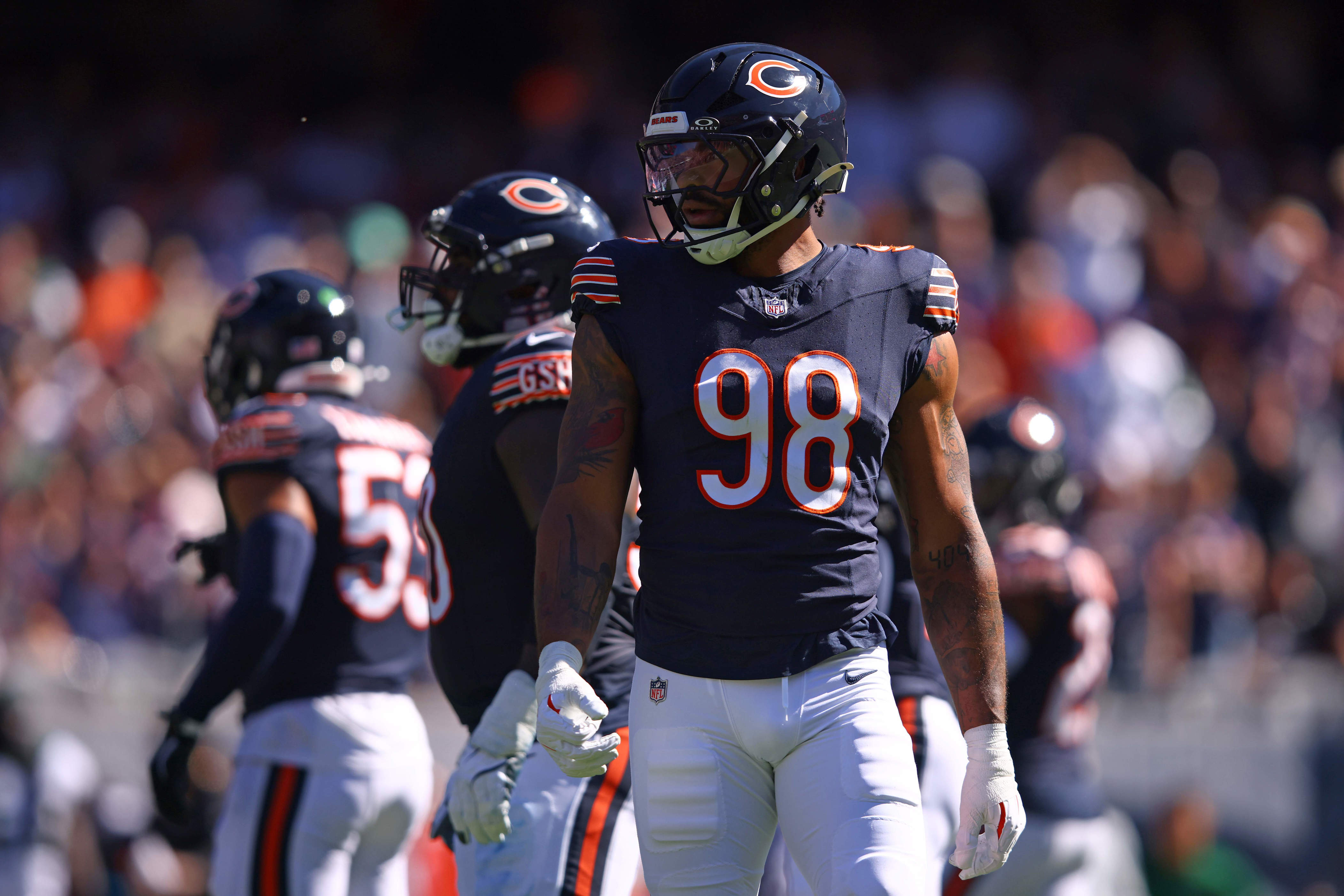 Star Bears defender suspended for Week 7 matchup with Patriots