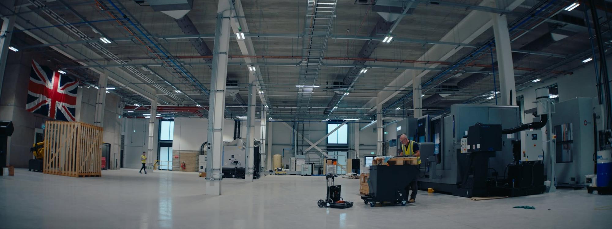 Large new factory making parts for spaceships opens up in Milton Keynes