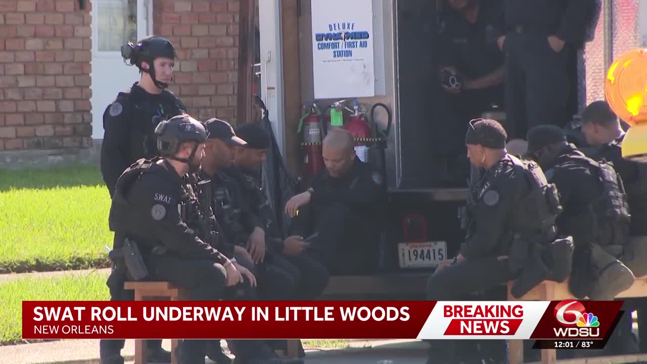 New Orleans Police Department investigating SWAT roll in New Orleans East