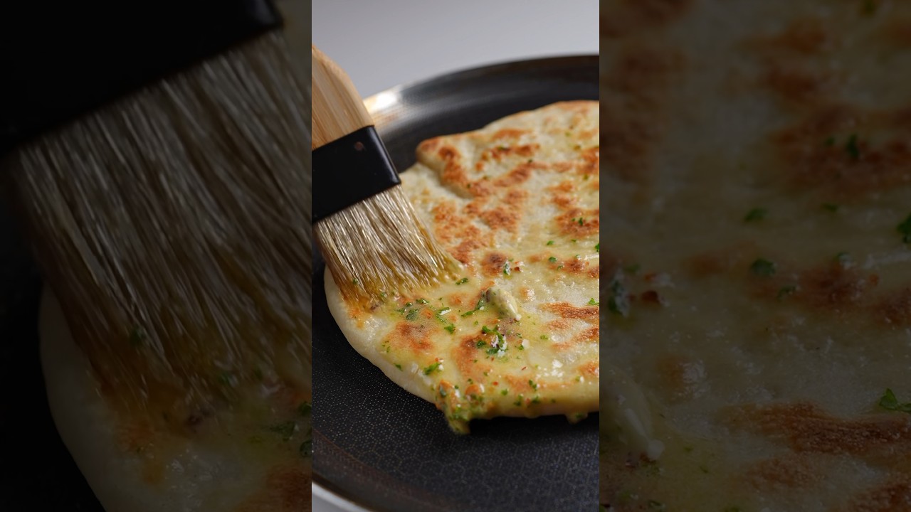 I can't believe this naan is so easy to make! 😲