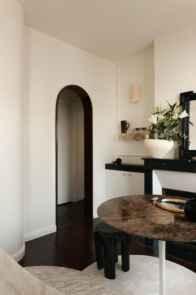 Un petit 25 m2 aux mille et une courbes, niché en plein Marais