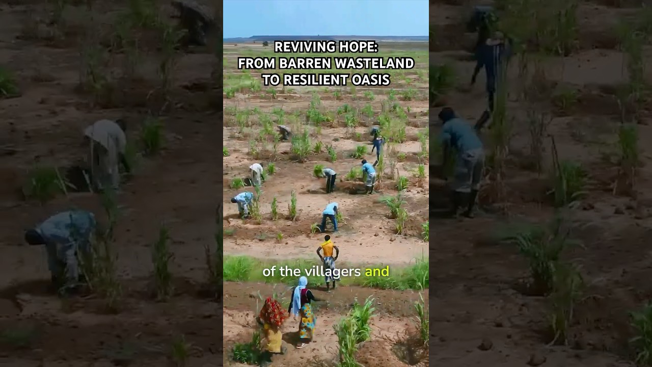 Reviving hope: From barren wasteland to resilient oasis