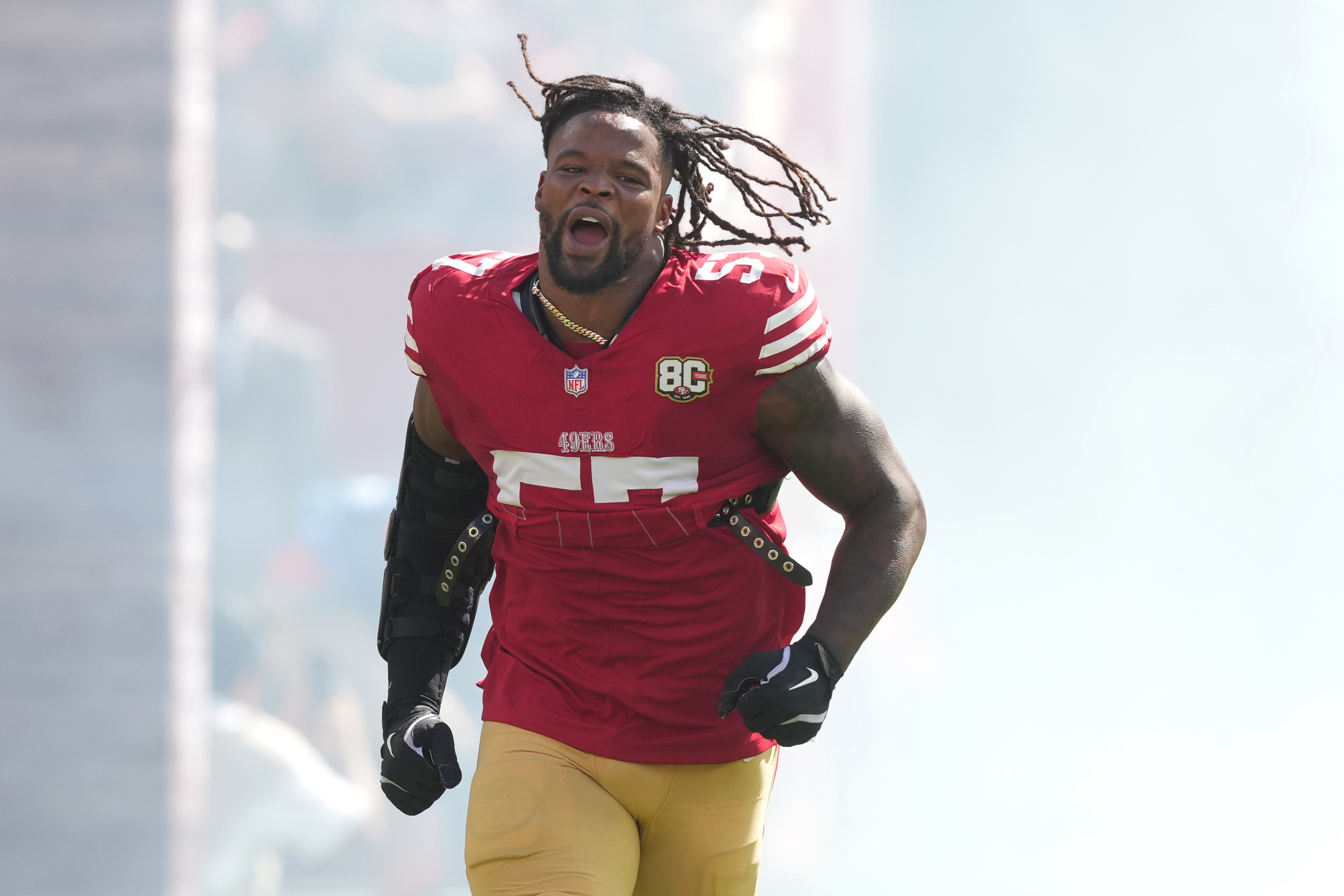 Dre Greenlaw has been suspended by the NFL