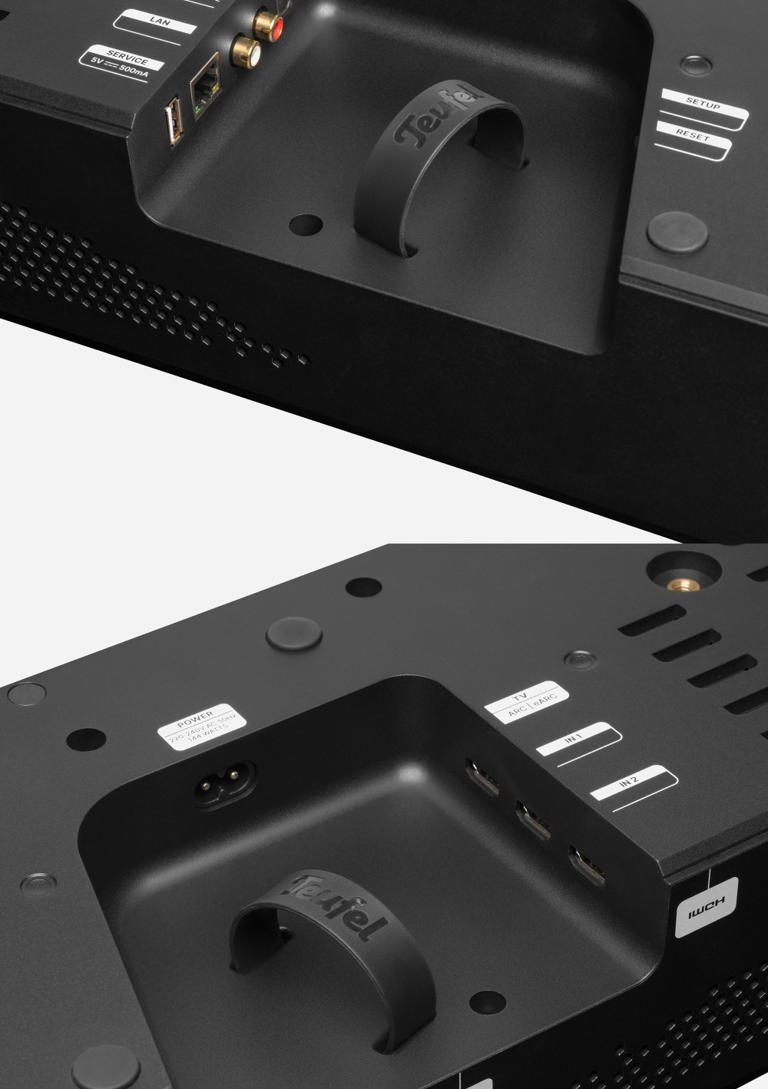 Teufel Cinebar Pro 2 : barre de son Dolby Atmos 5.1.2, DTS:X et caisson ...