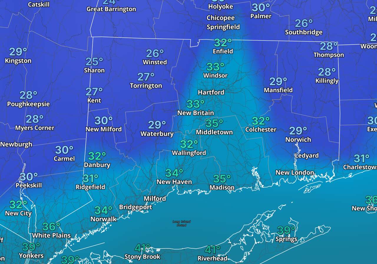 From summerlike to shivering: Connecticut's big temperature swing is coming