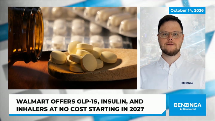 Walmart adds free prescriptions