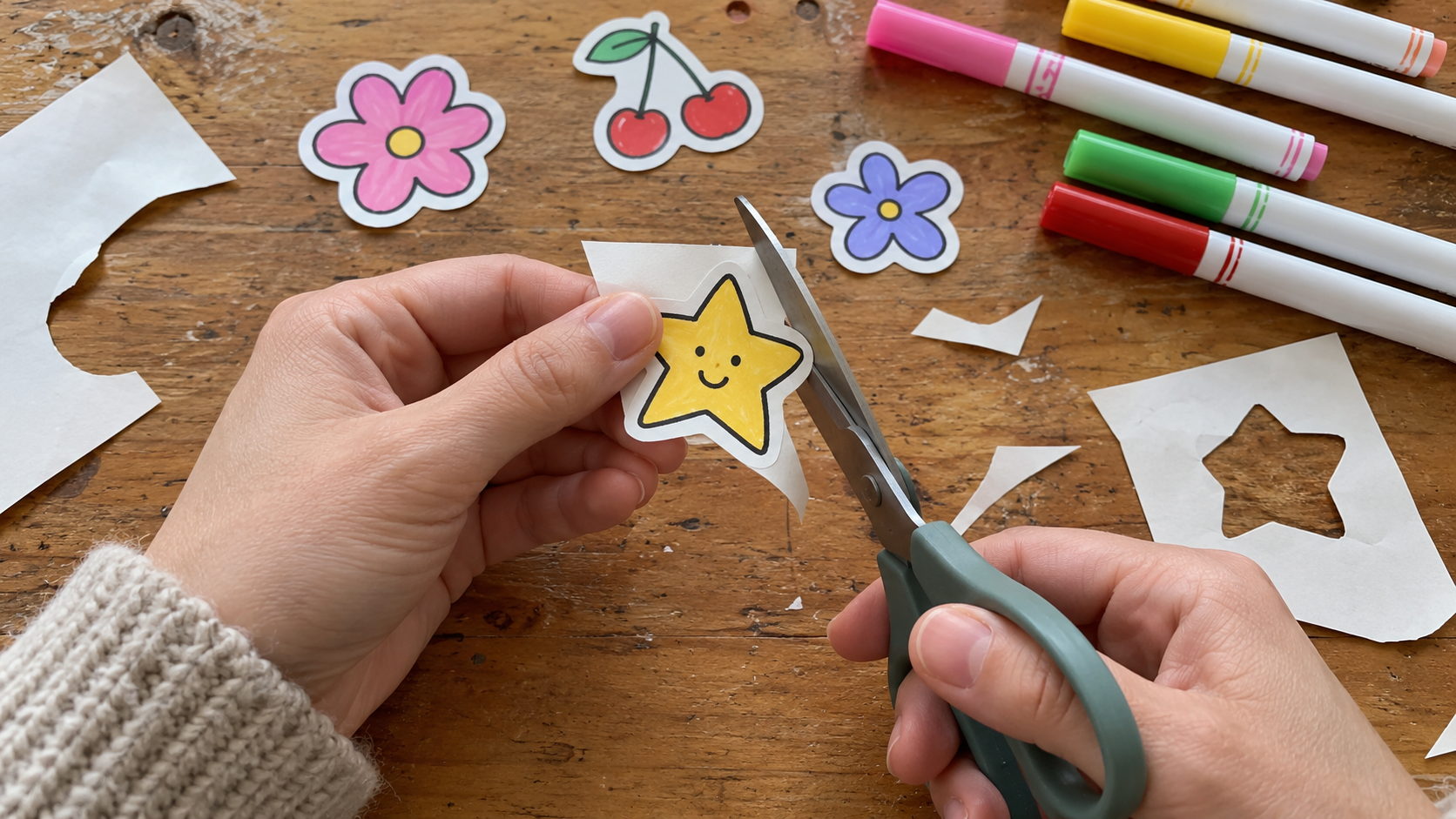 How to make cute, colorful stickers for your laptop