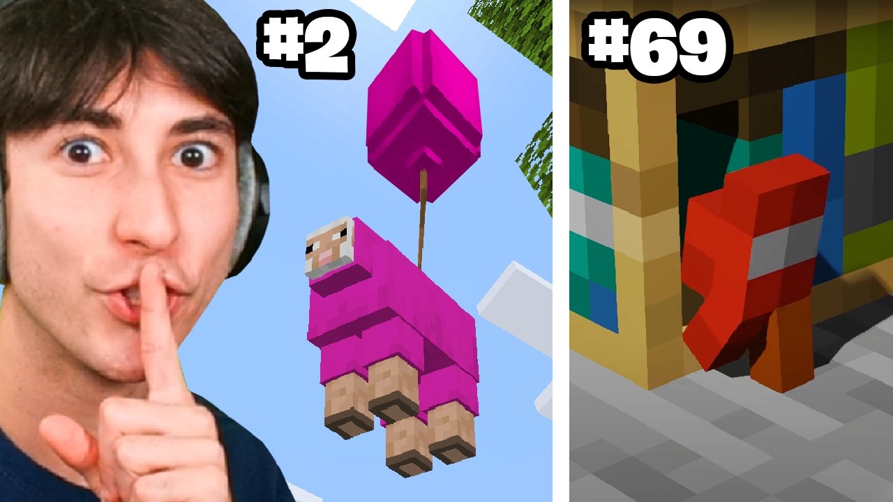 I found 100 real mob secrets in Minecraft