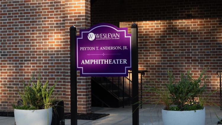 $590,000 donation funds renovated amphitheater at Wesleyan College