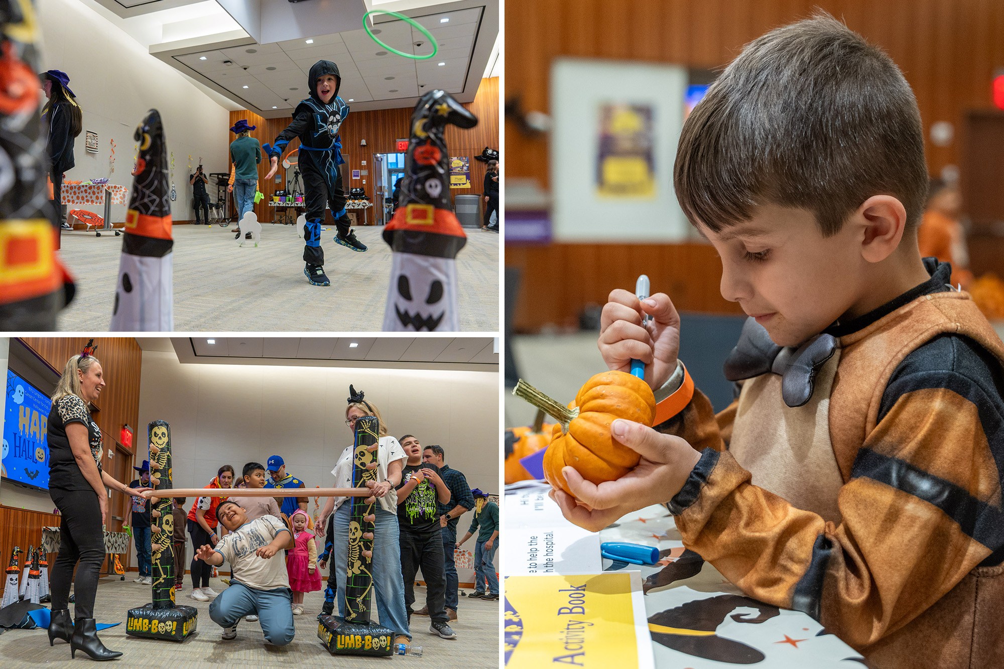 NYU Langone throws Halloween party for pediatric cancer patients