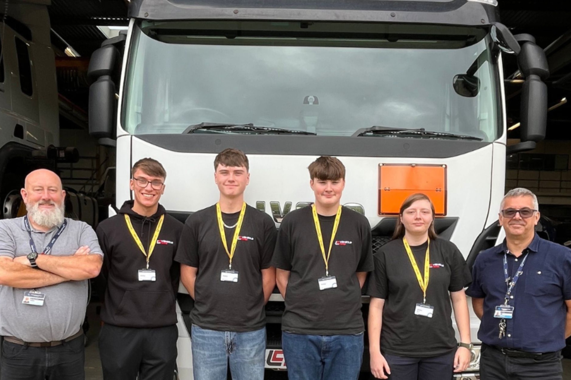 Stephenson College welcomes truck donation from LC Vehicle Hire