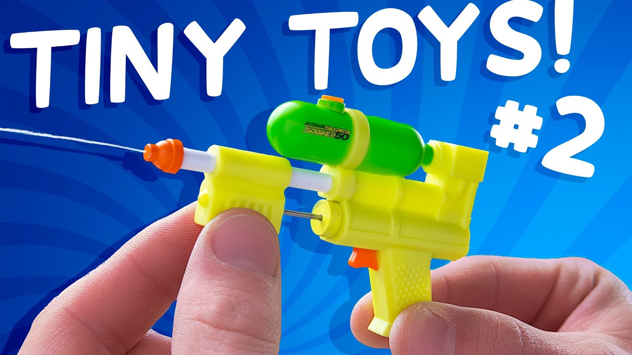 12 working toys so small, they'll amaze you!