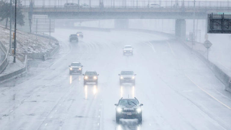Colorado ski resorts see their first snow as mountain roads brace for ...
