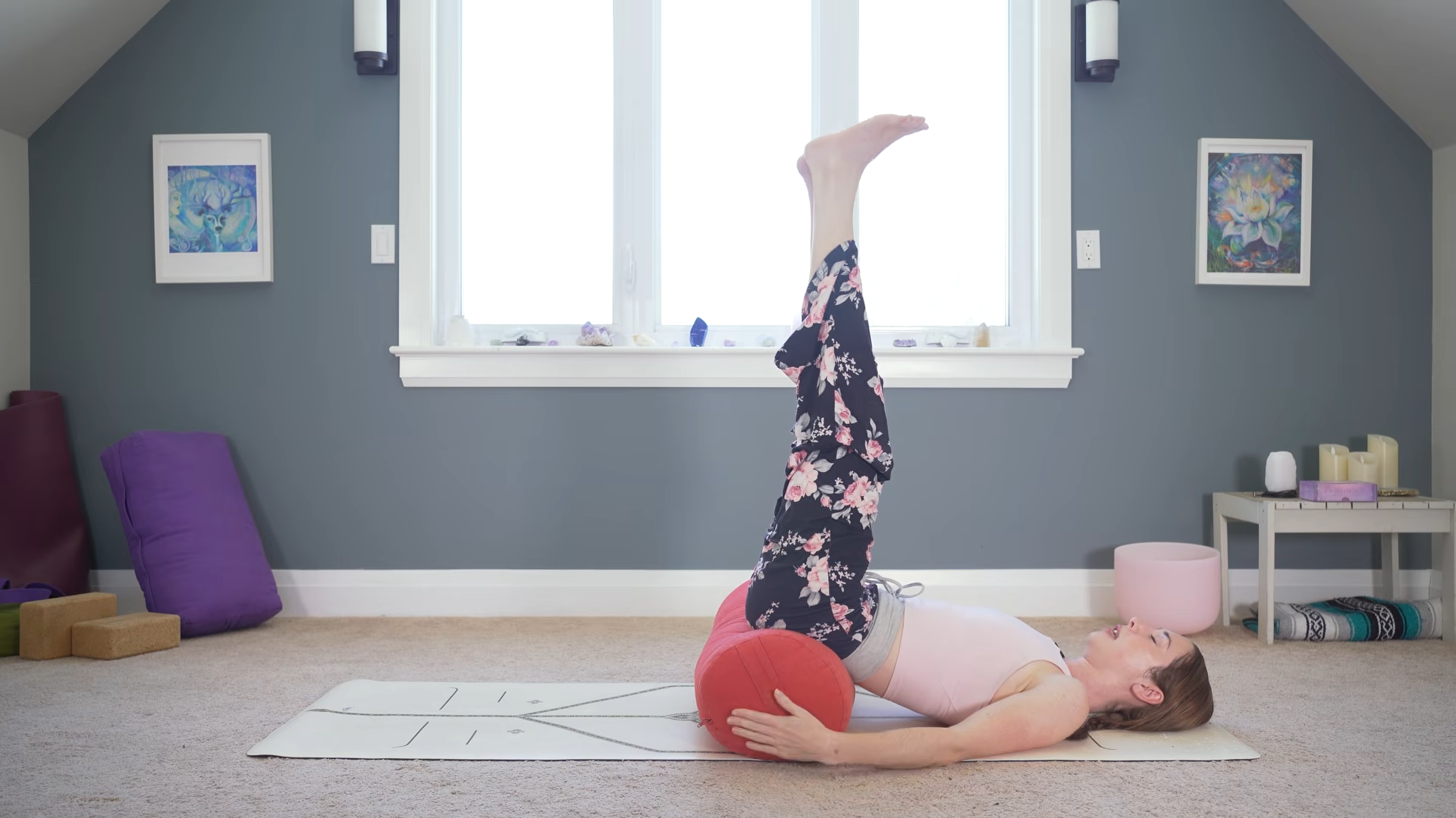 How reclined yin yoga helps recover from severe fatigue