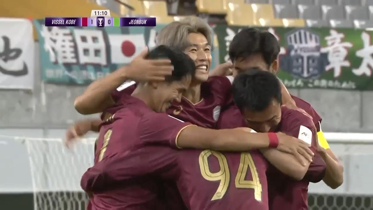Kobe Earn 2-0 Win Over Jeonbuk in ACL Elite