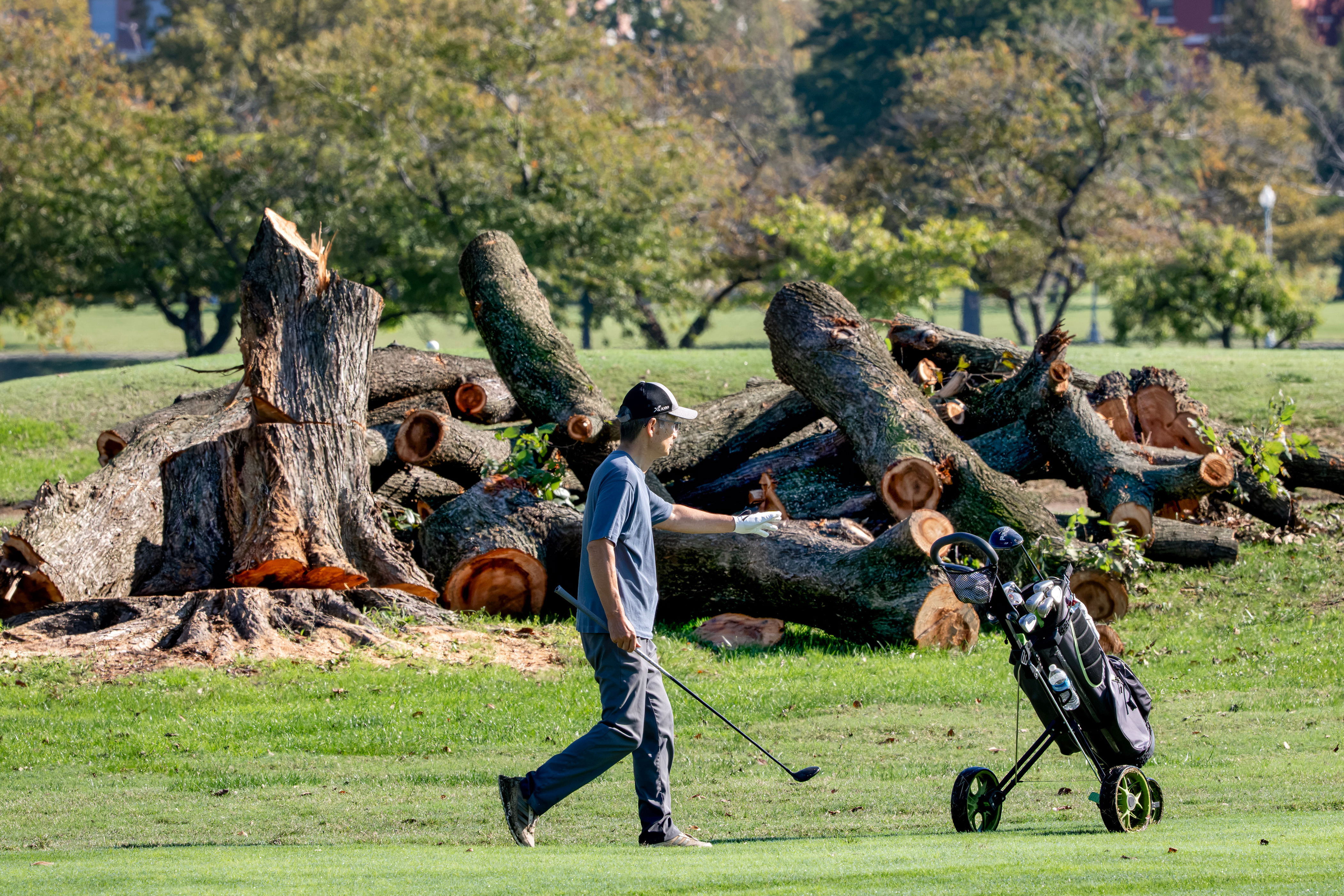 In blistering ruling, judge says Trump's golf plans spurred breakneck ...