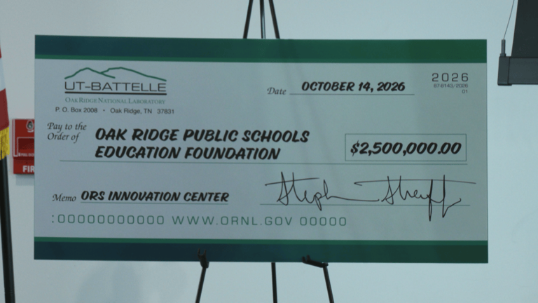 Life-changing opportunity UT-Battelle gifts $2.5M to help launch hands ...