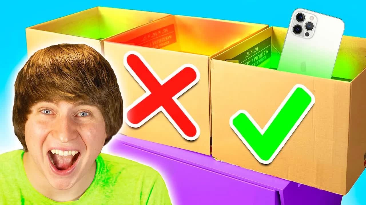 Matthew Beem faces hilarious punishments in a mystery box challenge