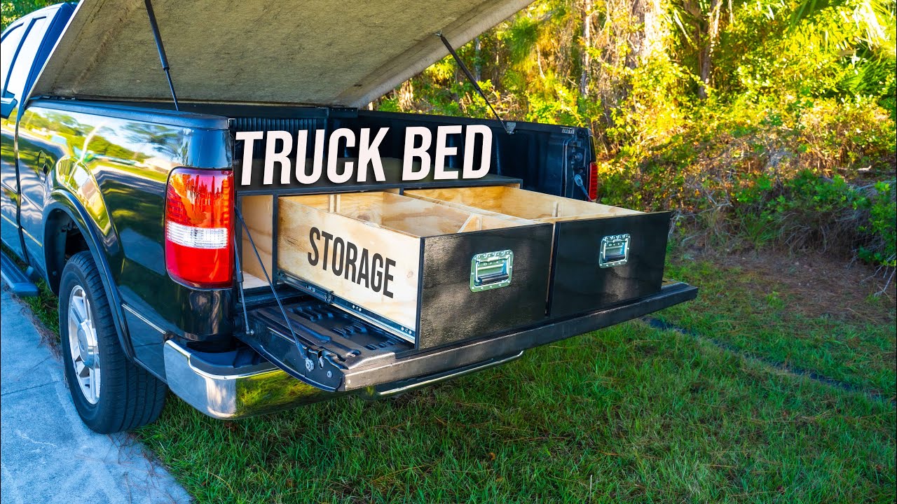 Need more space? Check out my truck bed storage!