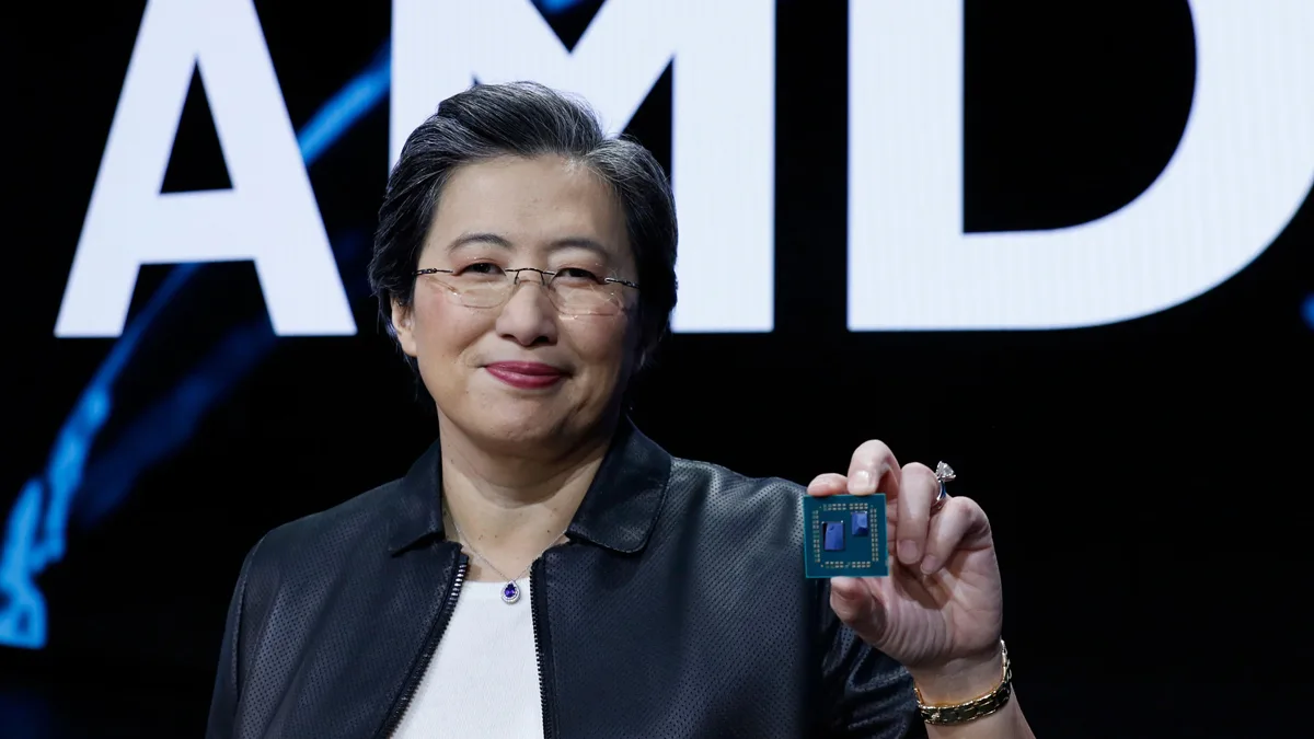 AMD’s Helion rack packs 32,768 Zen 6 cores, and Lisa Su shows off the ...