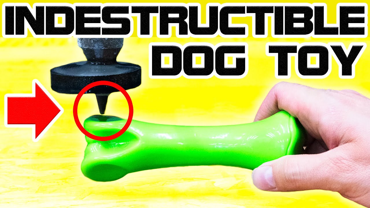 How strong is an indestructible dog toy? Random machine shop tests
