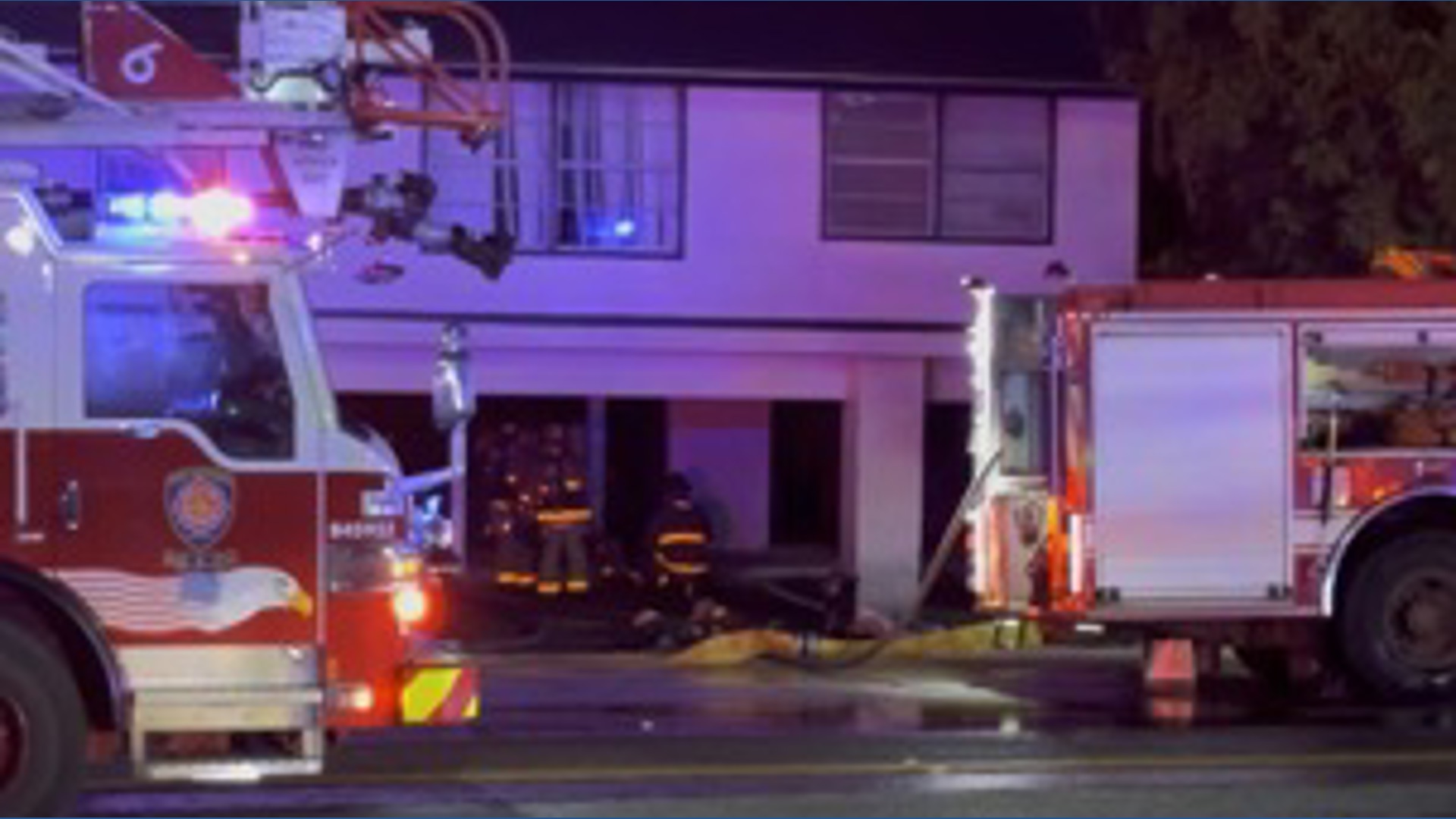 3-alarm fire at Santa Fe apartments