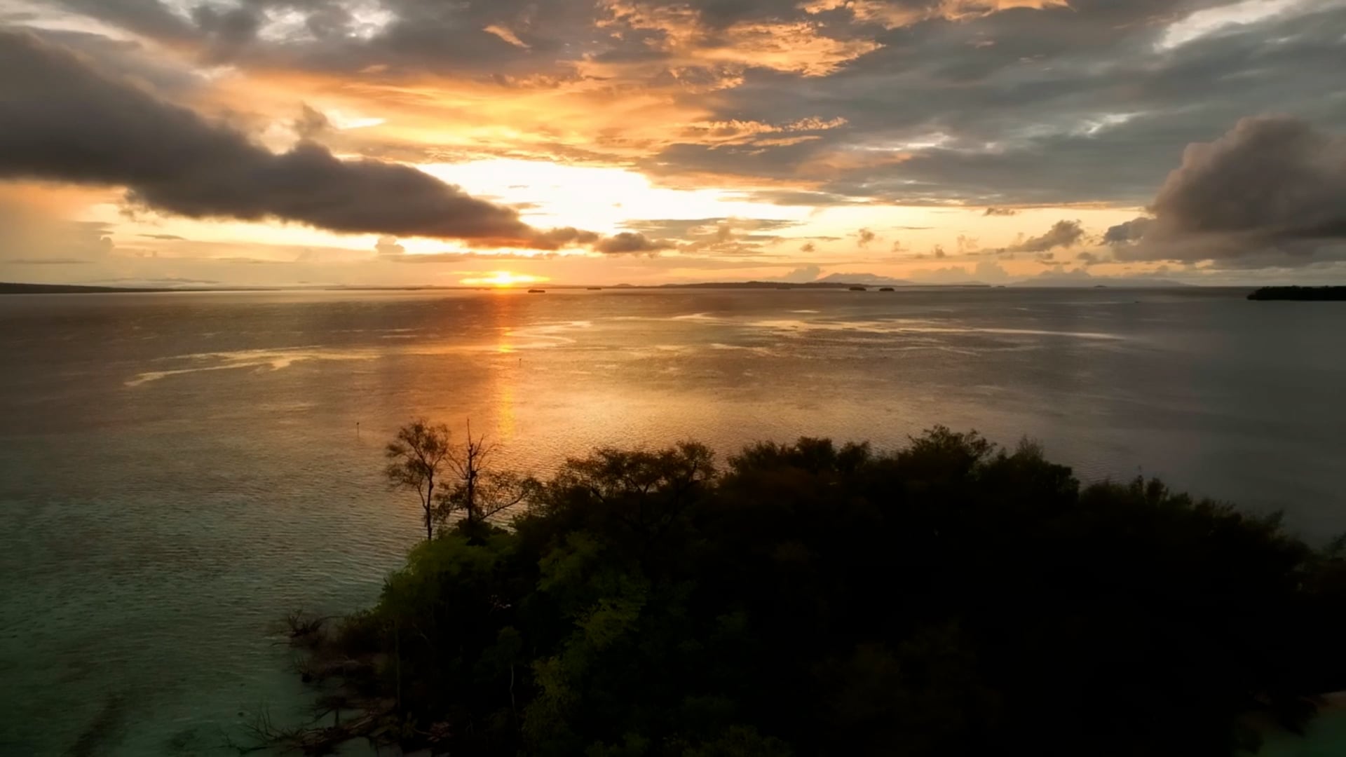 Exploring the serene beauty of the Solomon Islands through drone imagery