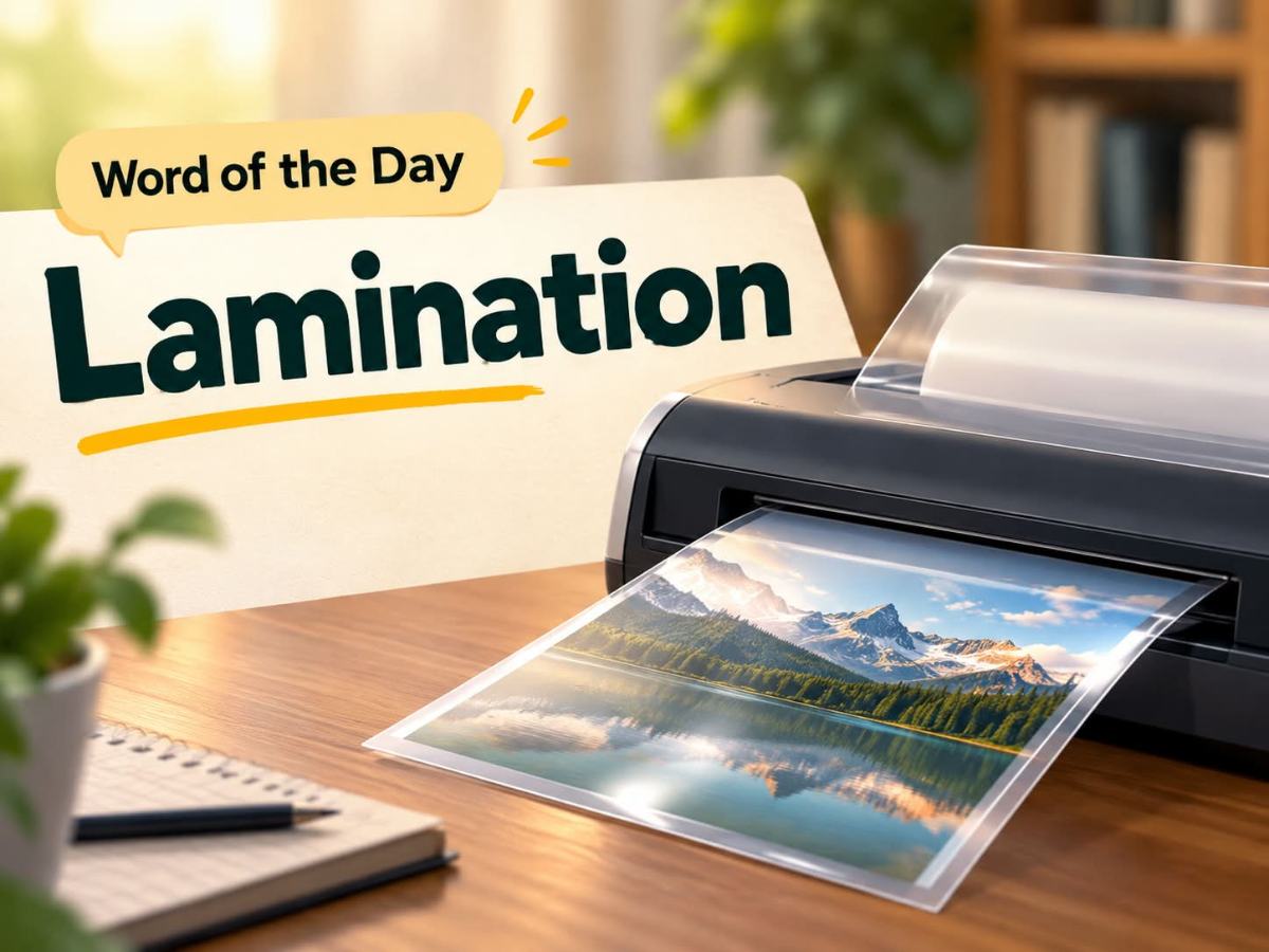 Word of the day: 'Lamination' - meaning, definition, pronunciation, and ...