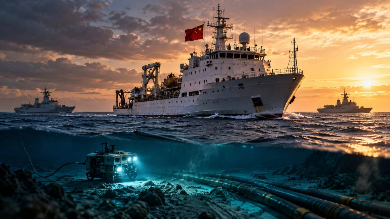 China’s grey-zone maritime pressure: Research fleet tests Taiwan