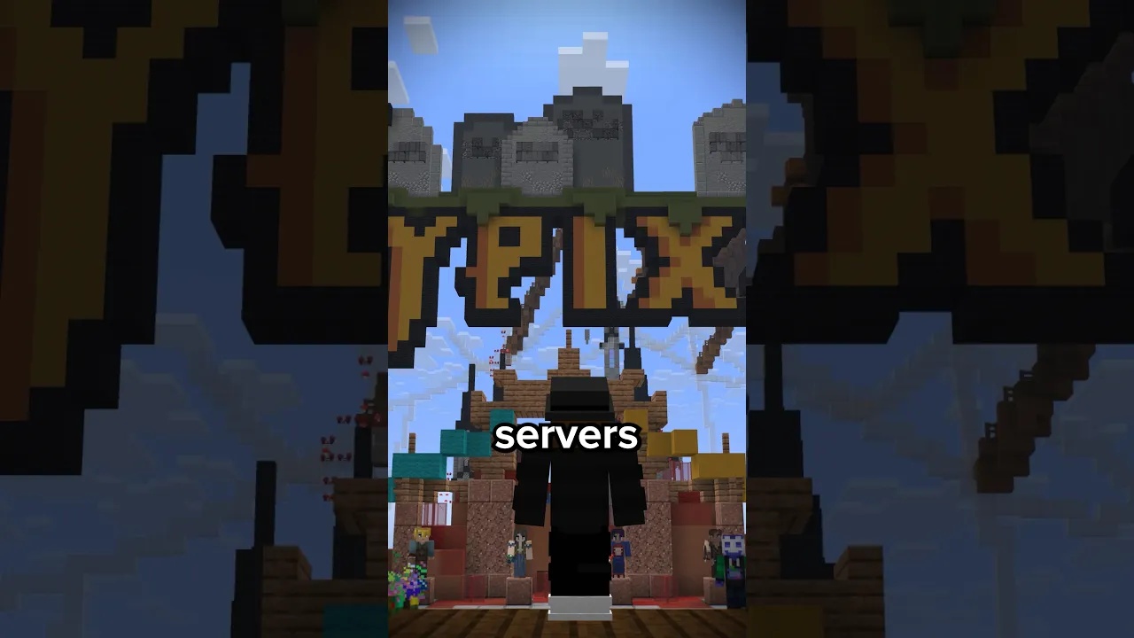 Joining random Minecraft servers with 1000+ players