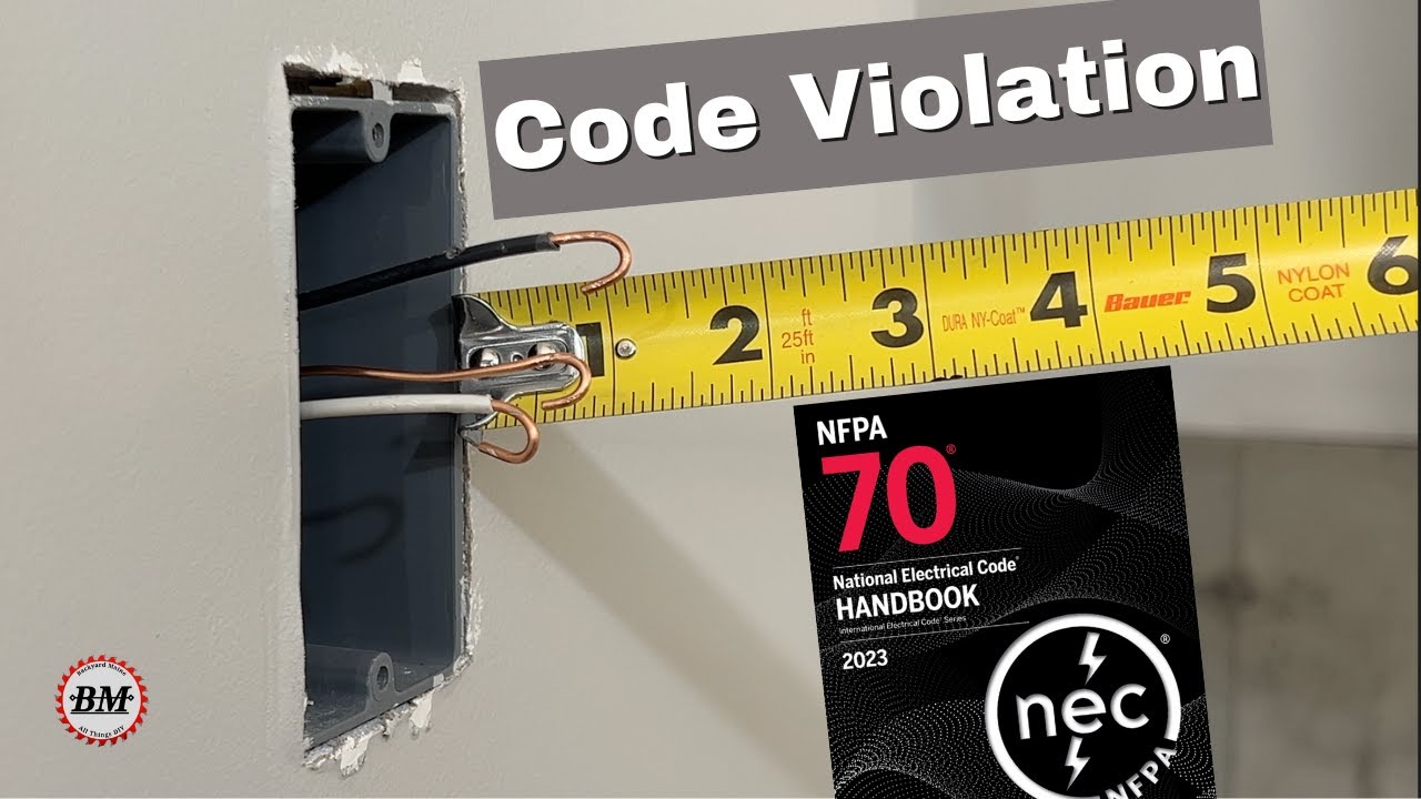 NEC 6-inch rule: fix short wires fast