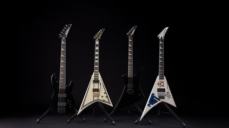 Jackson unveils classic Scott Ian, Randy Rhoads, David Ellefson and ...
