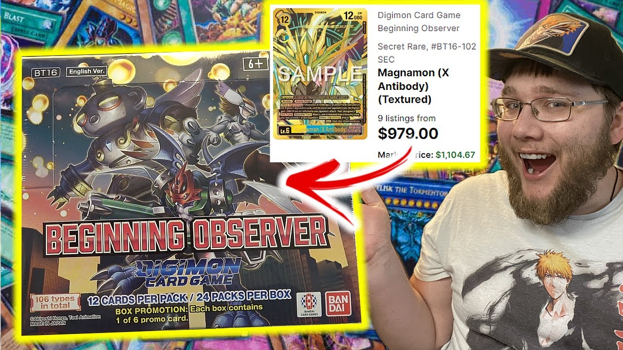 Hunting for the 1000 dollar Magnamon in Digimon Beginning Observer