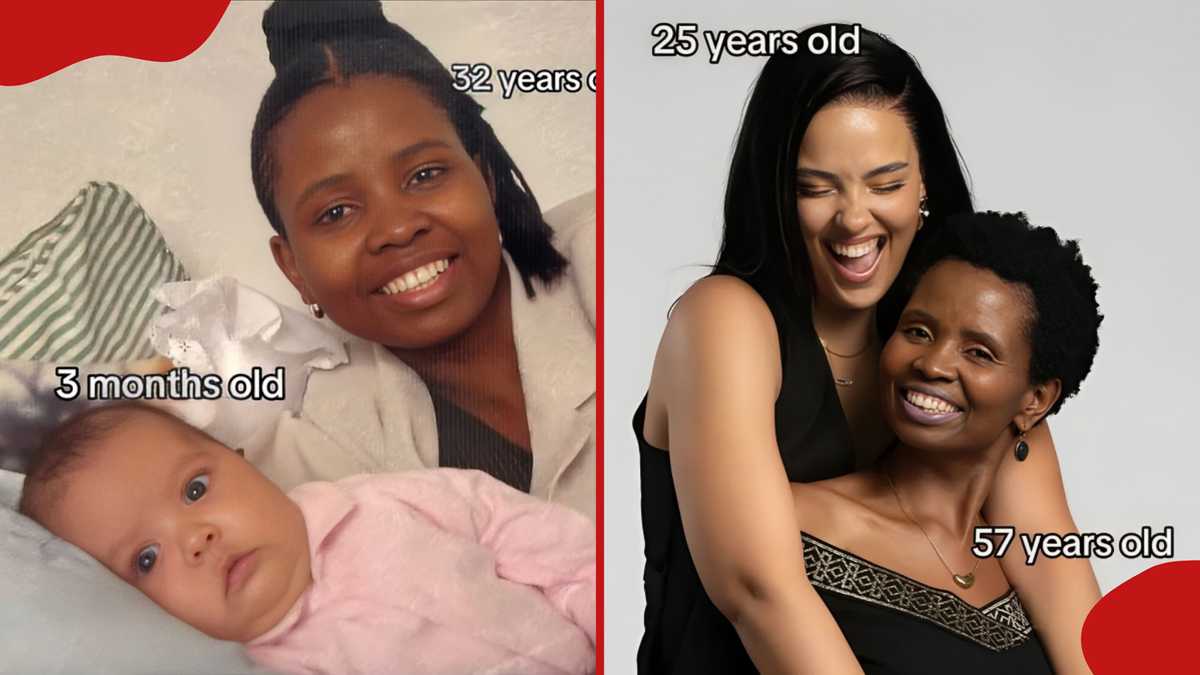 South African single mum shares stunning 25-year transformation photo ...