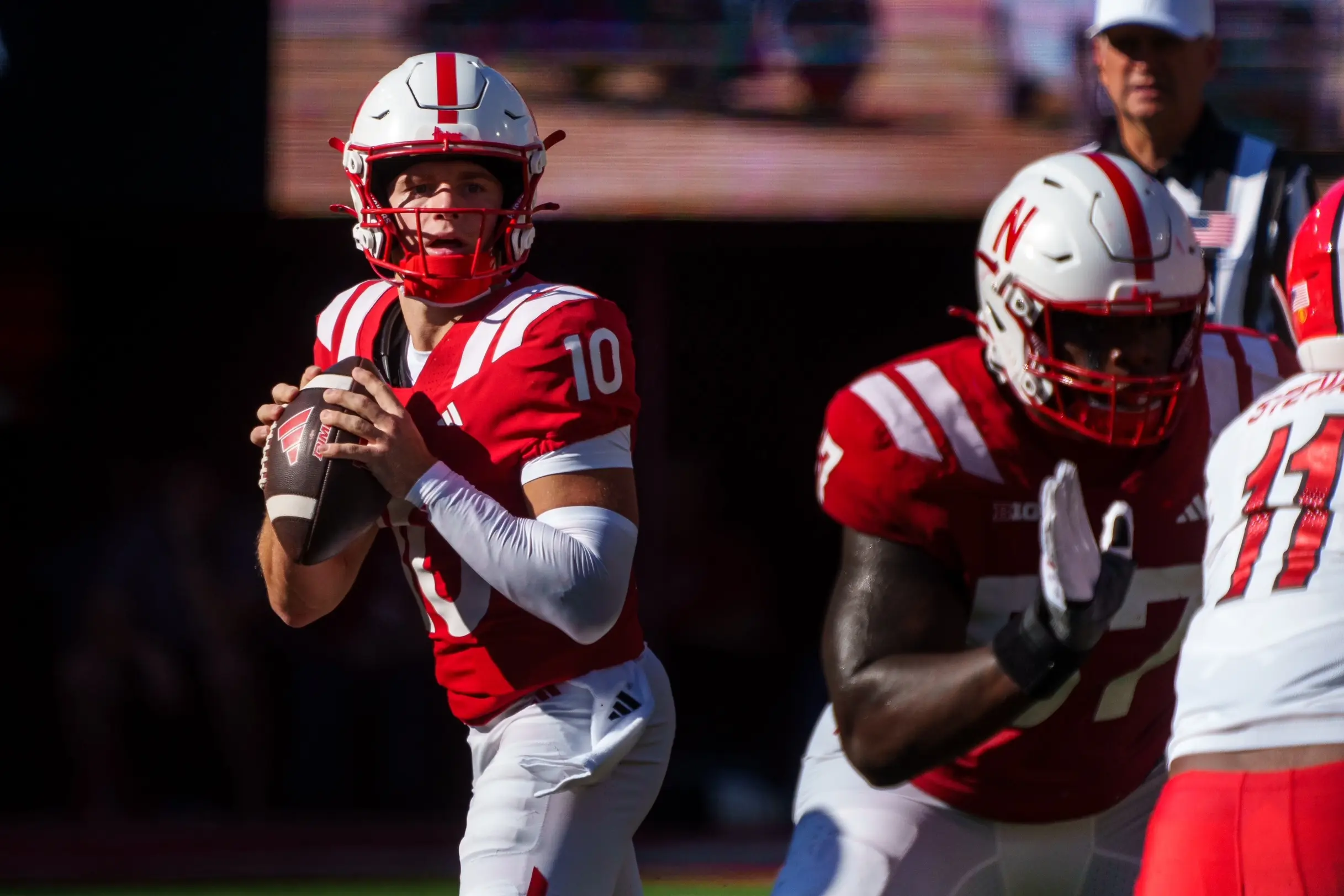 Nebraska football’s biggest test yet: Unbeaten Huskers clash with No. 7 ...