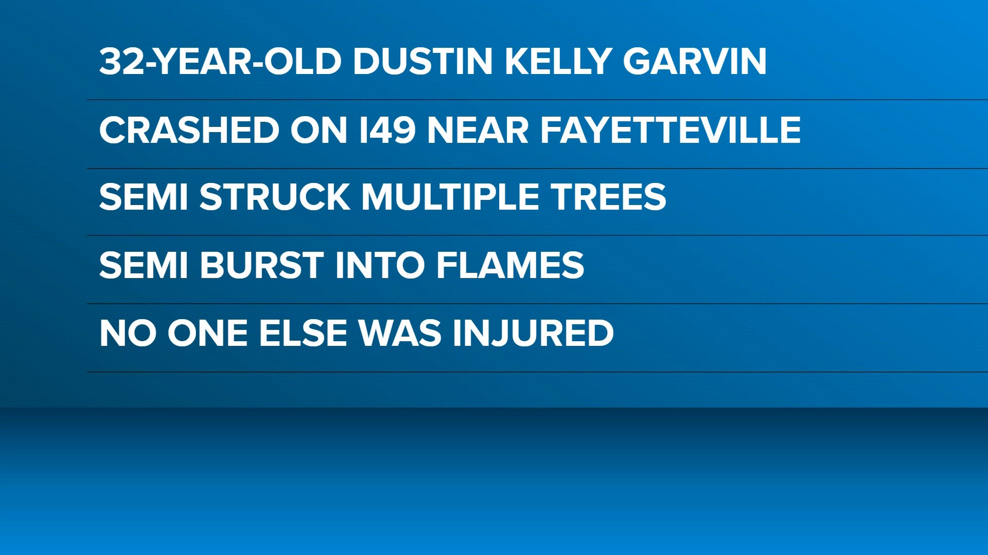 ASP: Searcy man dies in semi-truck crash while traveling on I-49