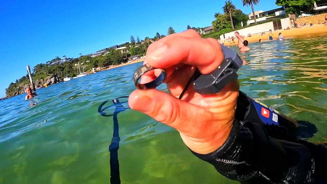 He dove into crystal waters—then lost treasures began to appear