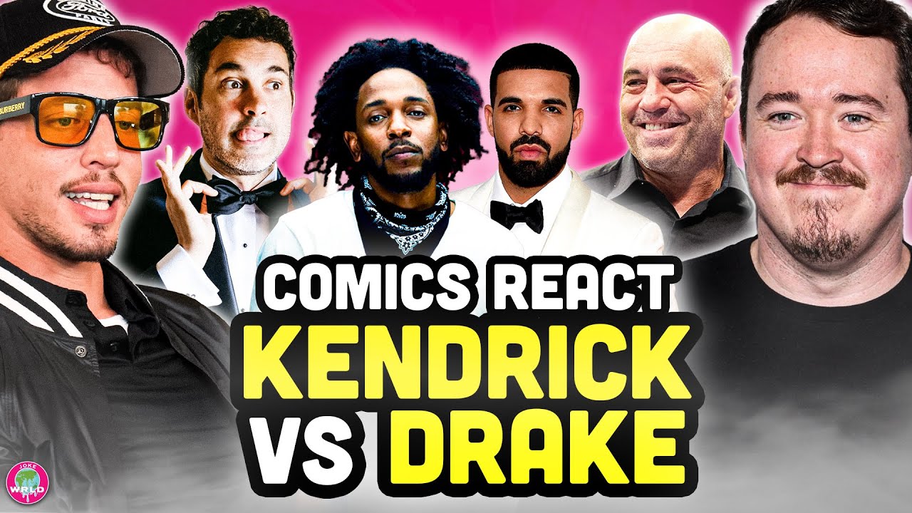 Every comedian's reaction to Drake vs Kendrick Lamar