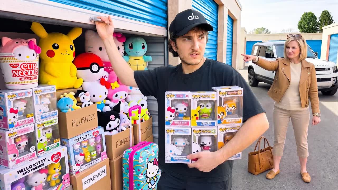 I bought her storage unit. Then she tried to steal it all back