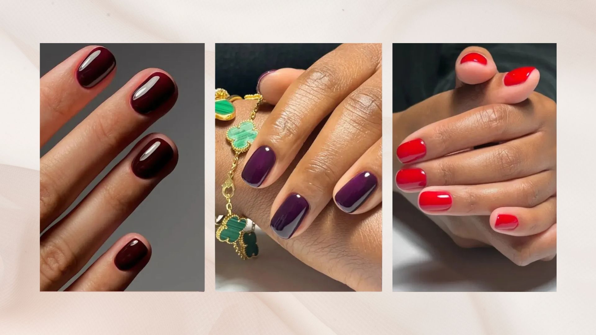Need mani ideas? These are our team's favourite short nail looks for autumn
