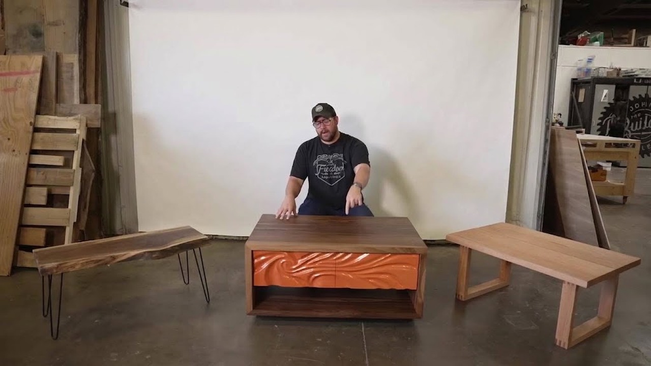 3 tables, 3 challenges: 5 minute, 5 hour, 5 day builds